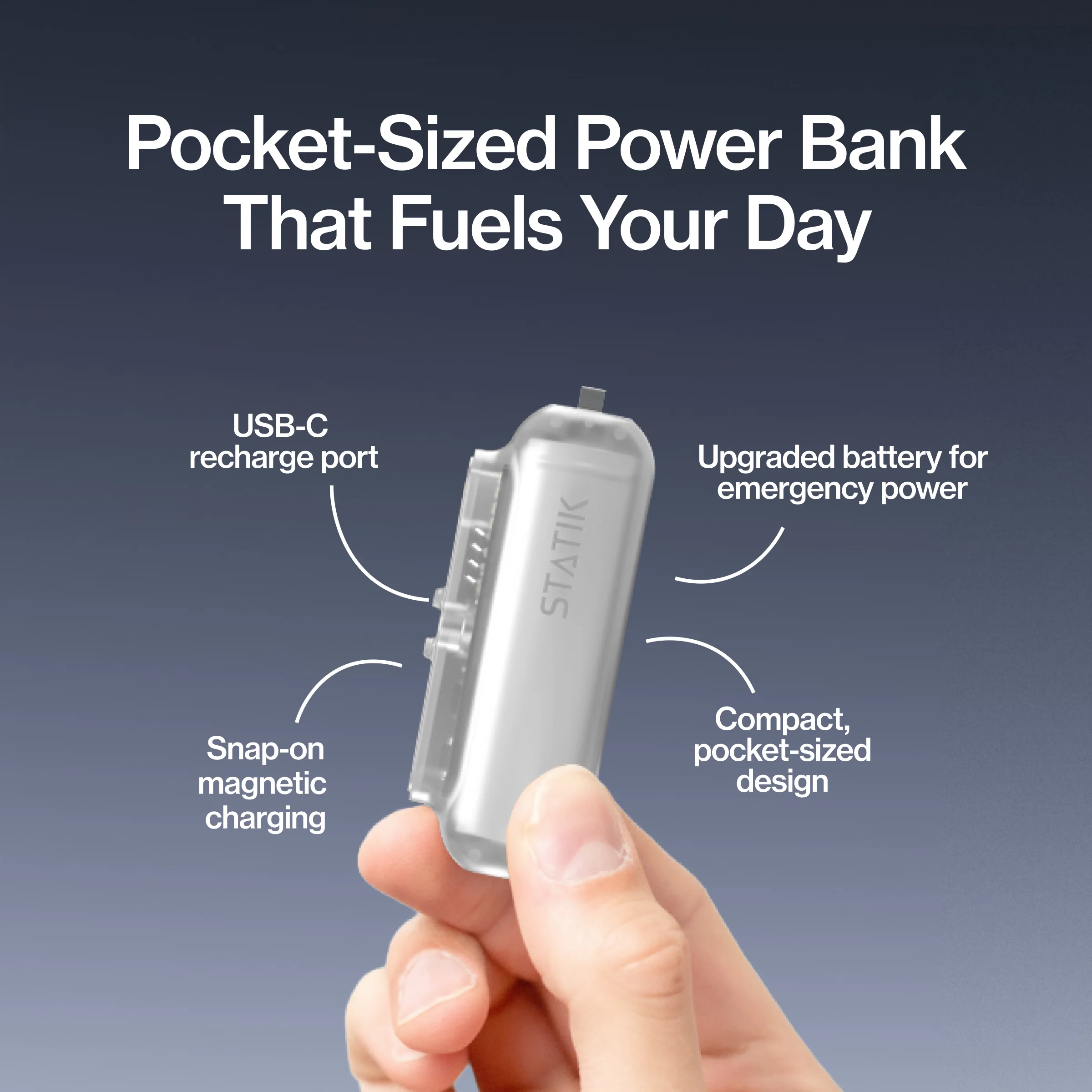 Snap-N-Charge® | Universal Magnetic Power Bank - Image 27